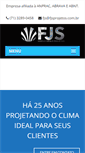 Mobile Screenshot of fjsprojetos.com.br